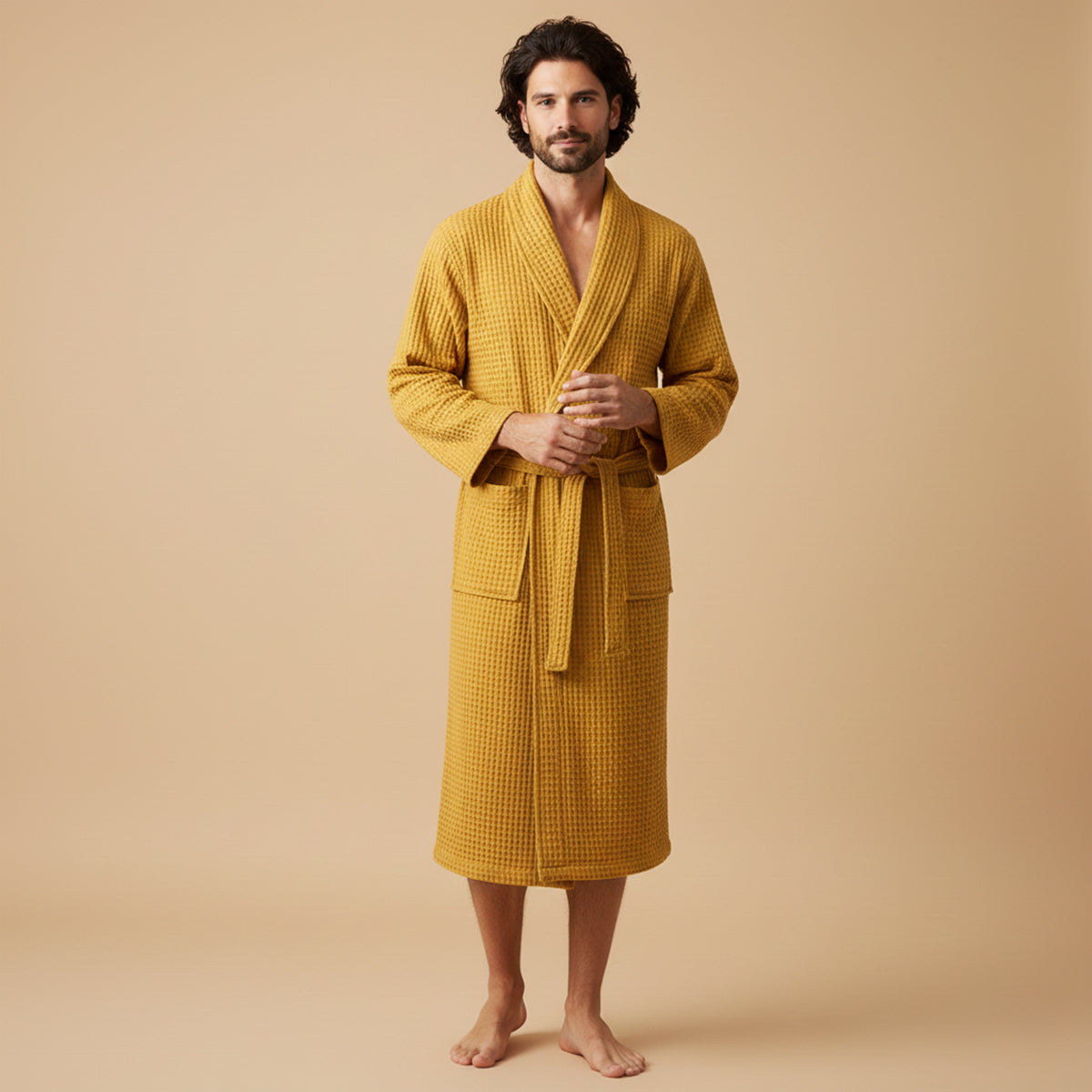 BRAIN™ | Waffle Bathrobe