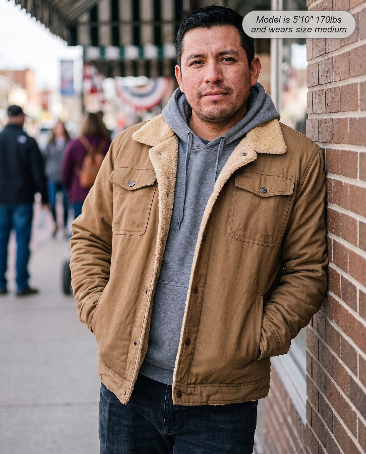 BRIAN™ | Sentinel - Regular Fit Sherpa Jacket