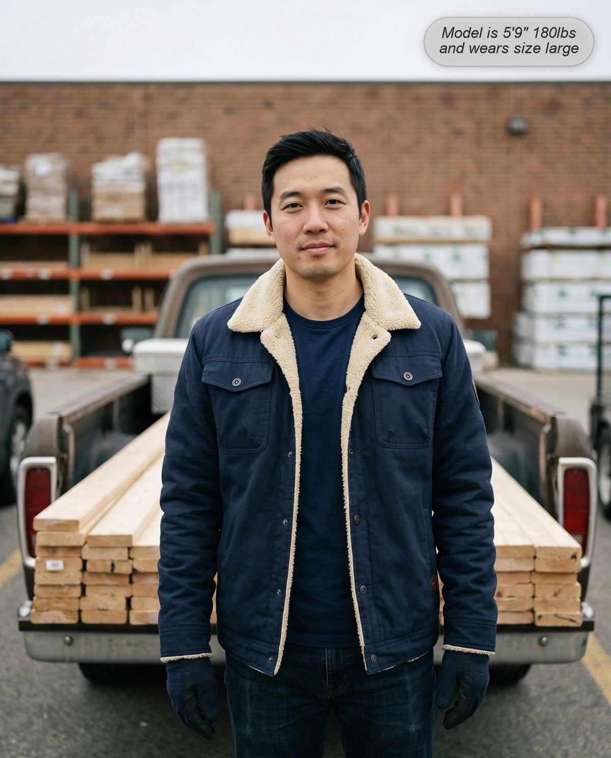 BRIAN™ | Sentinel - Regular Fit Sherpa Jacket