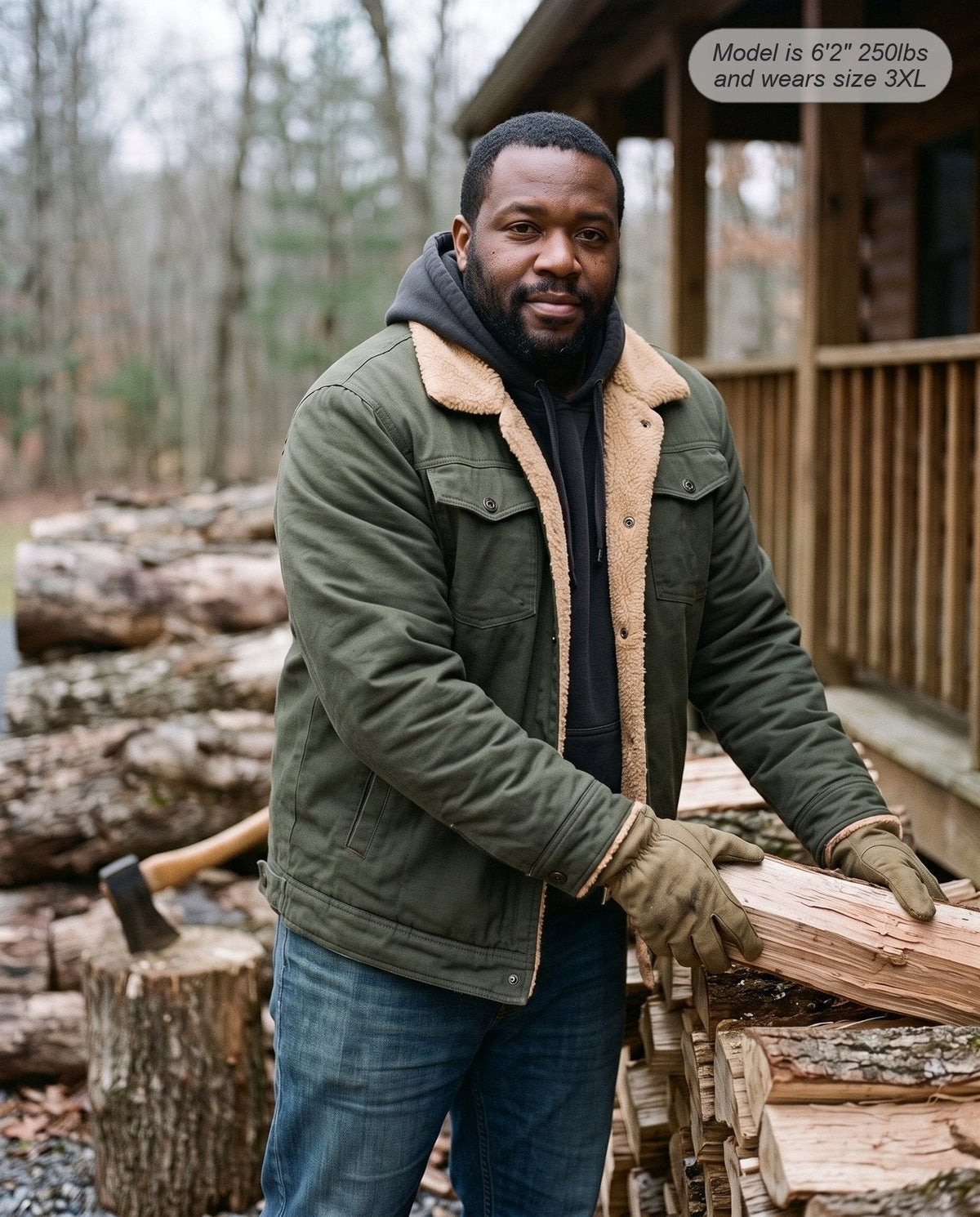 BRIAN™ | Sentinel - Regular Fit Sherpa Jacket