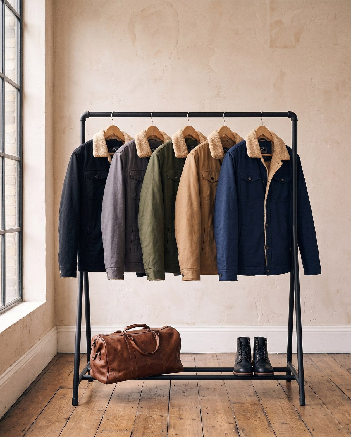 BRIAN™ | Sentinel - Regular Fit Sherpa Jacket