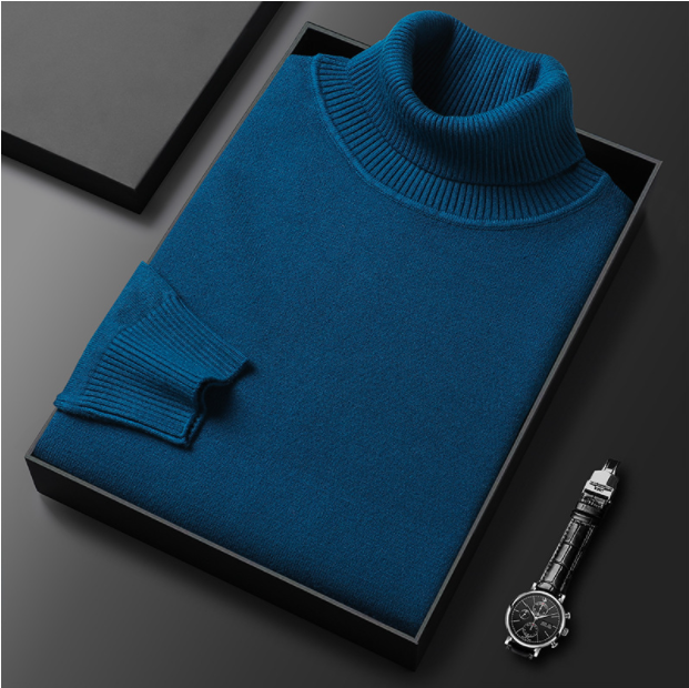 BRIAN™ | Men's Solid-Color Premium Turtleneck Sweater