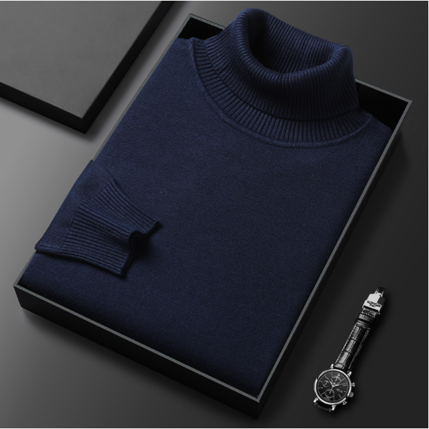 BRIAN™ | Men's Solid-Color Premium Turtleneck Sweater