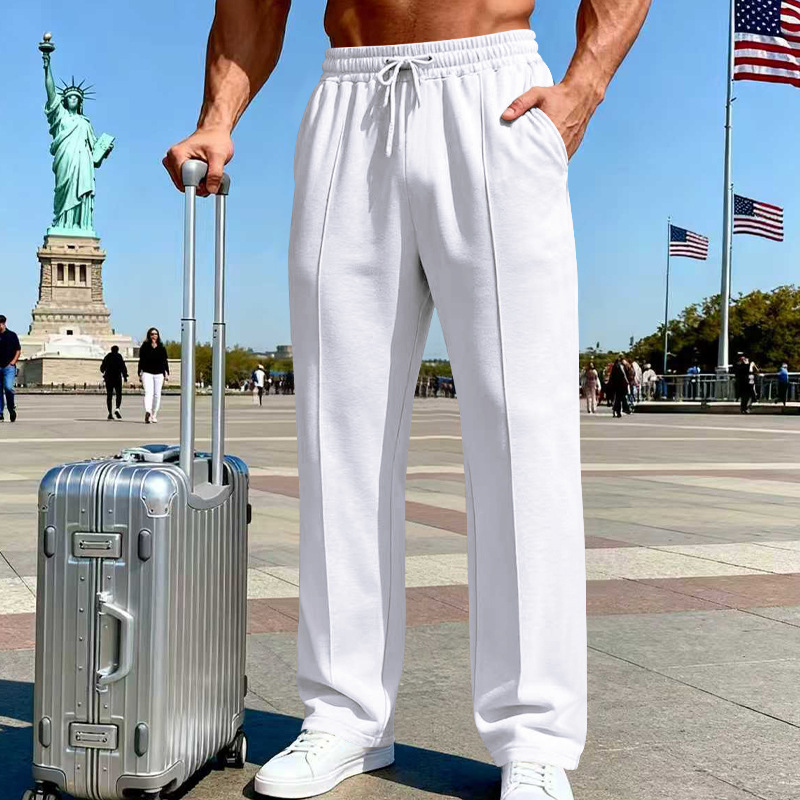 BRIAN™ | Pants with Elastic Waistband and Drawstring