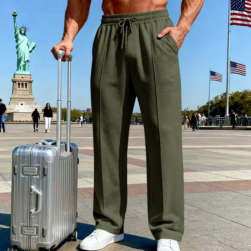 BRIAN™ | Pants with Elastic Waistband and Drawstring