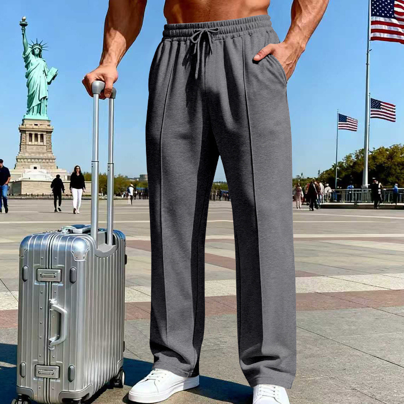 BRIAN™ | Pants with Elastic Waistband and Drawstring