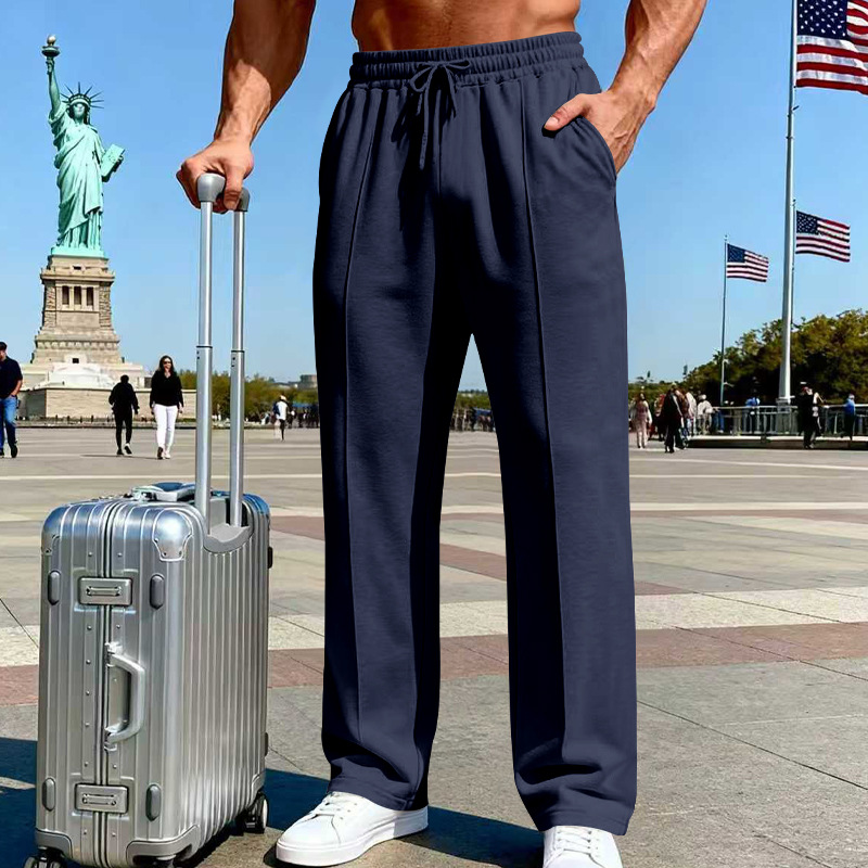 BRIAN™ | Pants with Elastic Waistband and Drawstring