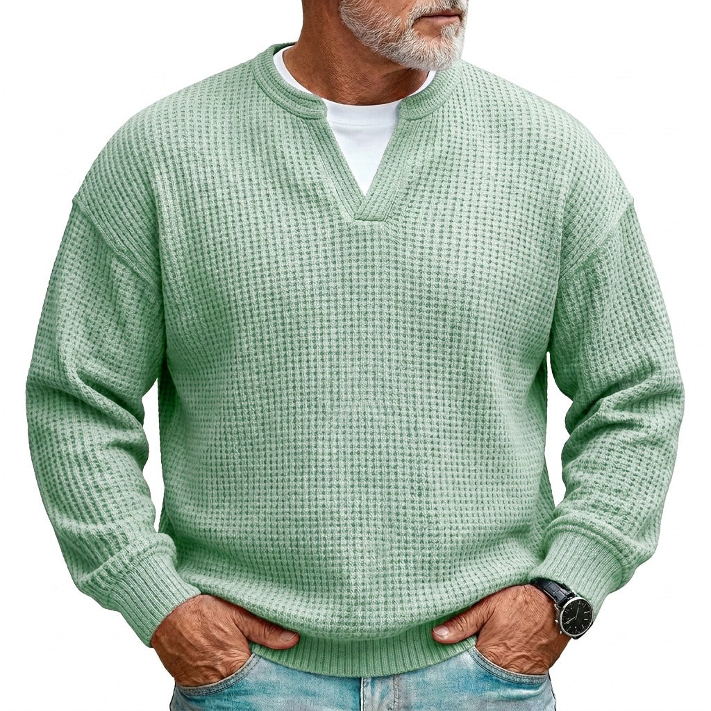 BRIAN™ | Milo | Men's Waffle-Knit Jersey