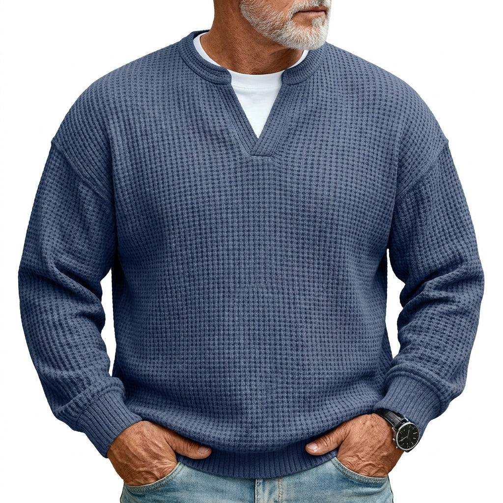 BRIAN™ | Milo | Men's Waffle-Knit Jersey