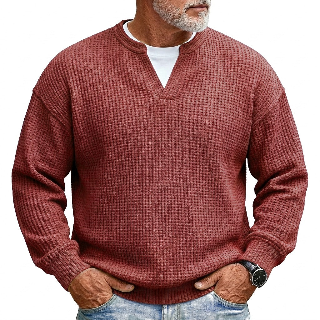 BRIAN™ | Milo | Men's Waffle-Knit Jersey