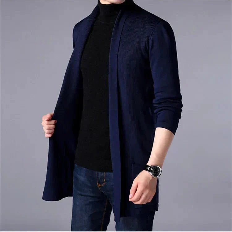 BRIAN™ | Men’s Long Knit Cardigan