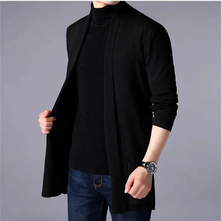 BRIAN™ | Men’s Long Knit Cardigan