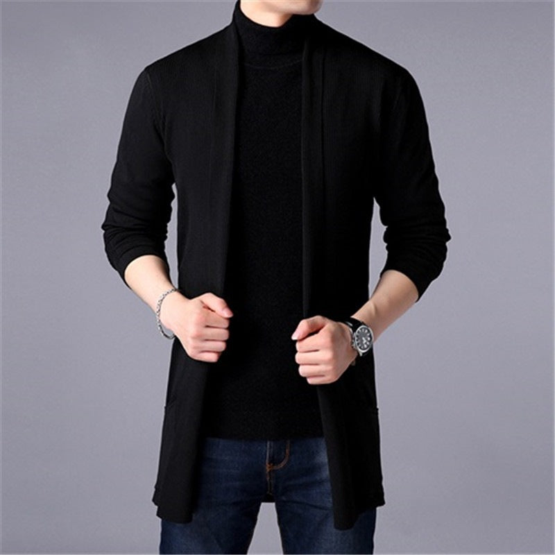 BRIAN™ | Men’s Long Knit Cardigan