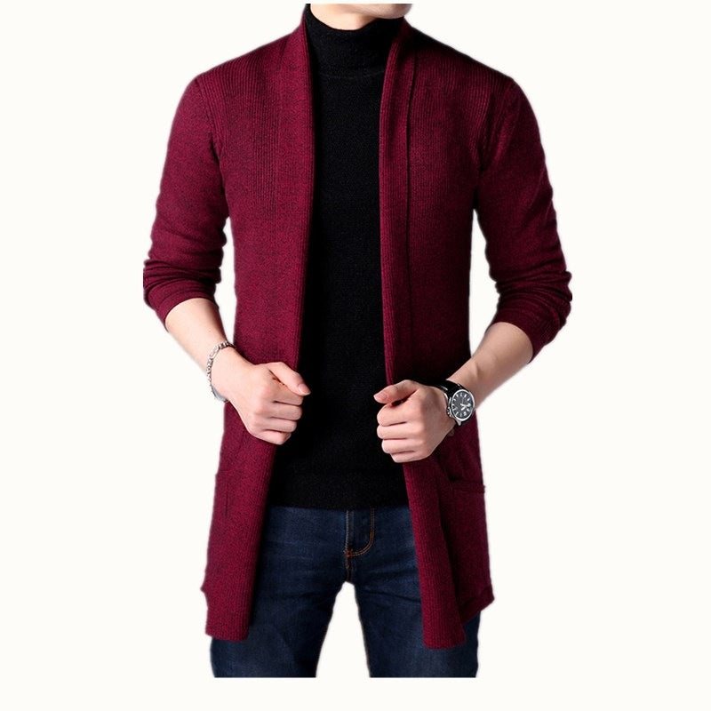 BRIAN™ | Men’s Long Knit Cardigan