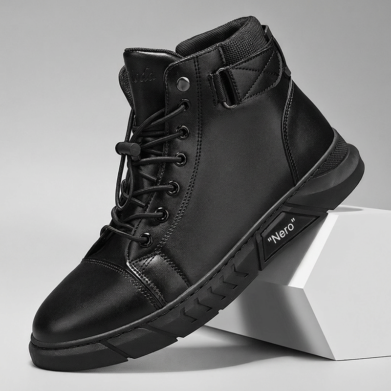 BRIAN™ | Waterproof Genuine Leather Combat Boots