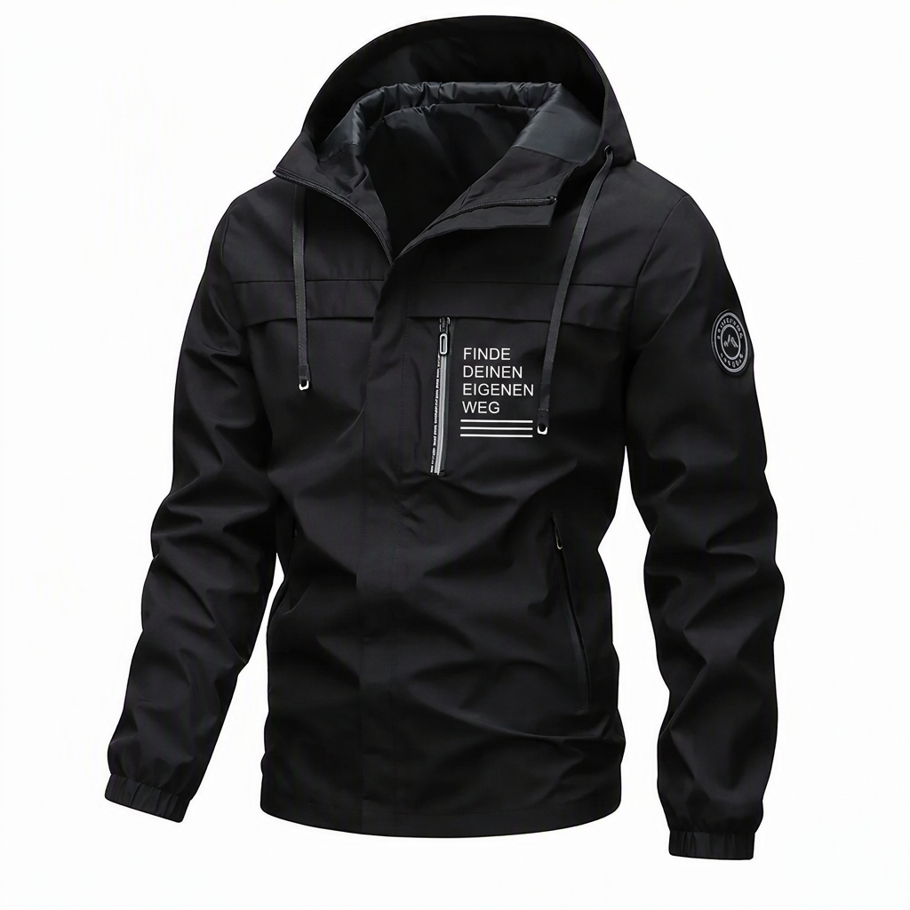 BRIAN™ | Outdoor Windbreaker with Detachable Hood