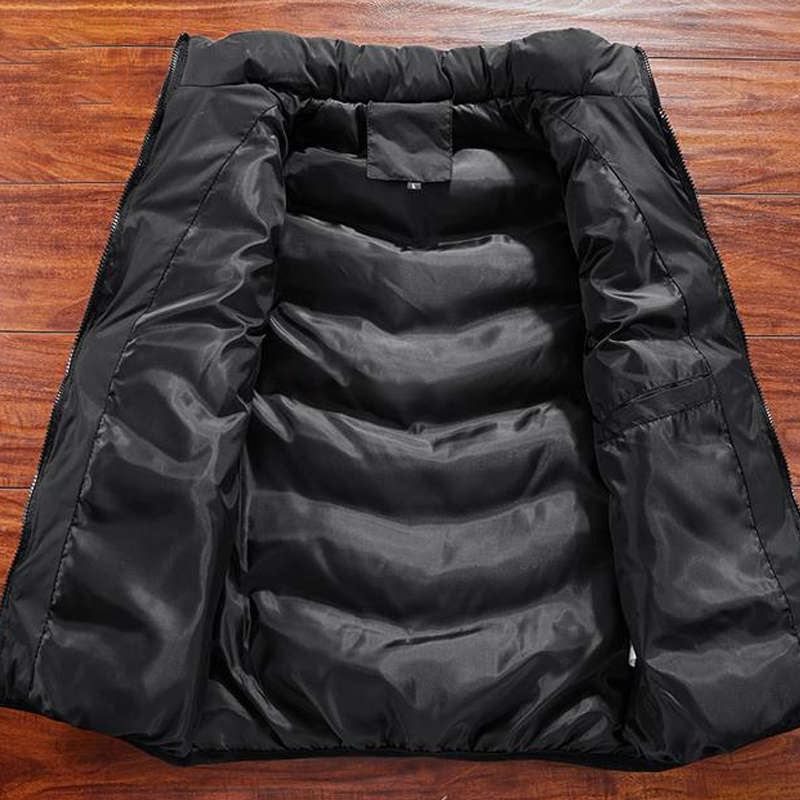 BRIAN™ | Men's Quilted Vest with Stand-Up Collar