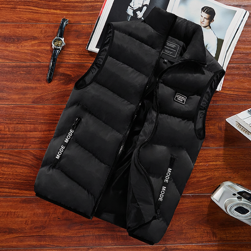 BRIAN™ | Men's Quilted Vest with Stand-Up Collar