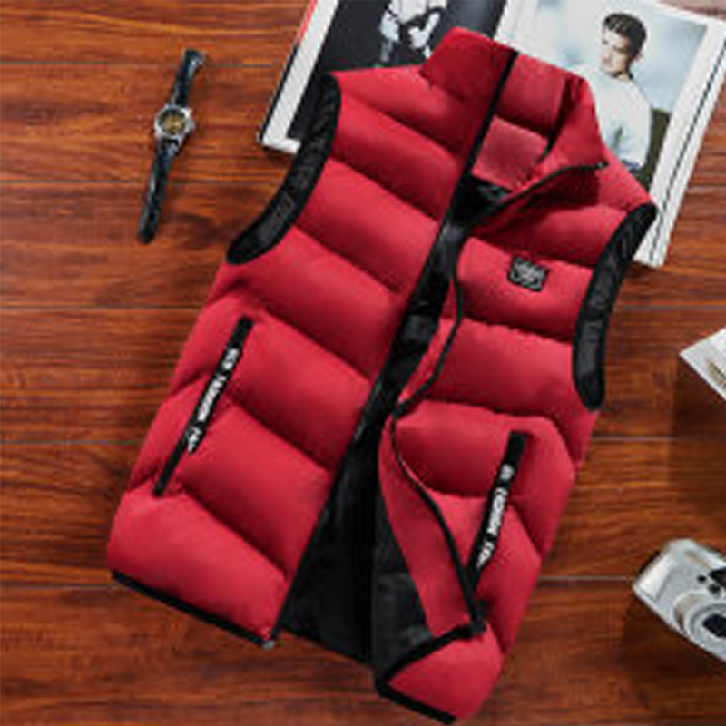 BRIAN™ | Men's Quilted Vest with Stand-Up Collar