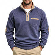 BRIAN™ | Men’s Quarter-Zip Pullover with Warm Lining