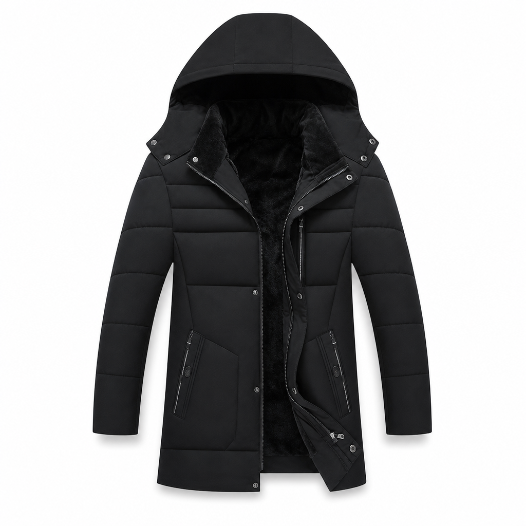 BRIAN™ | Mid-Length Padded Winter Jacket