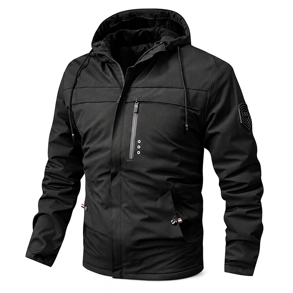 BRIAN™ | Loose-Fit Autumn/Spring American Retro Coat with Plush Lining