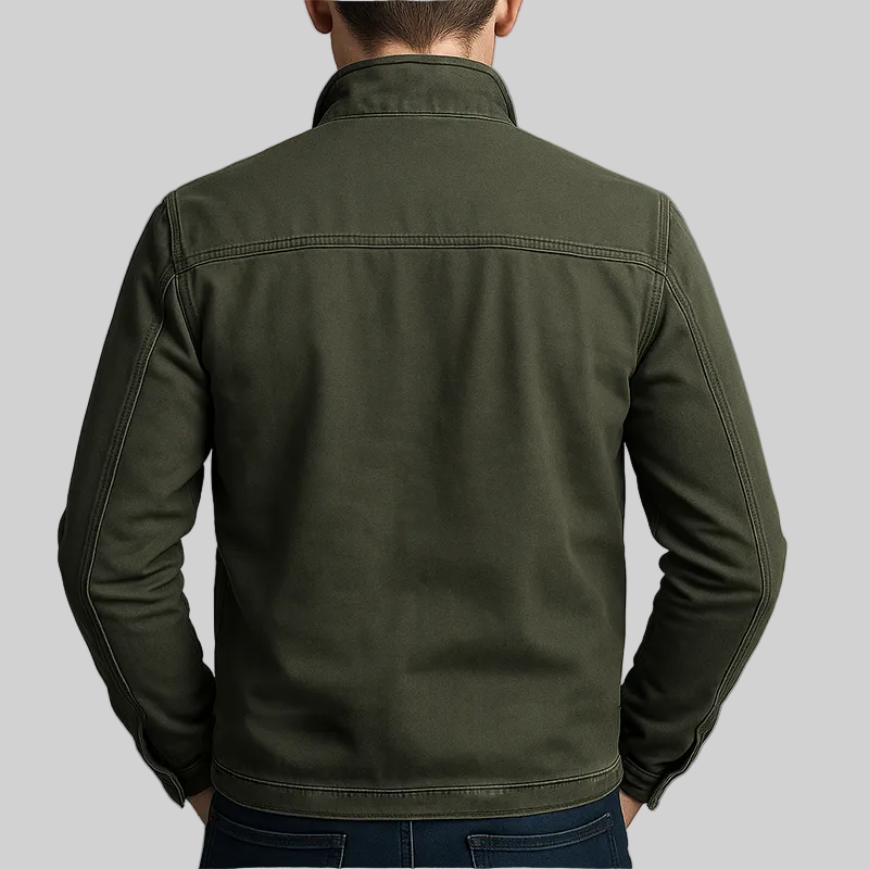 BRIAN™ | Vintage Wash Zip Jacket