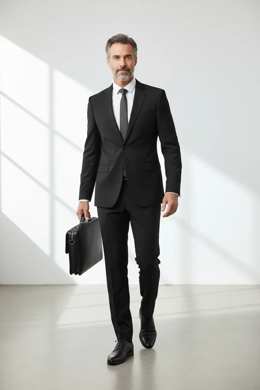 BRIAN™ | Men's Office-Style Two-Button Two-Piece Suit