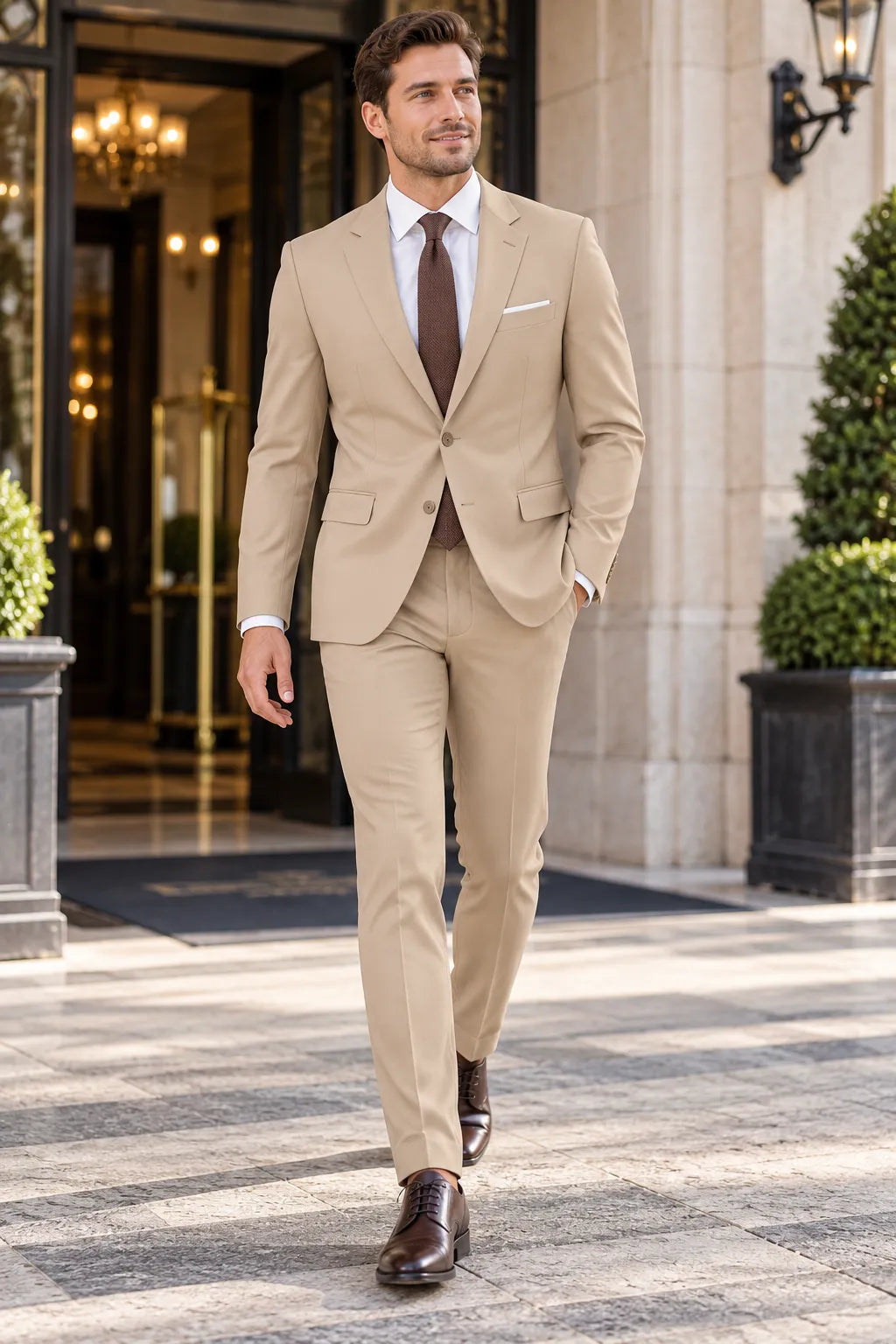 BRIAN™ | Men's Classic Single-Breasted 2-Piece Suit