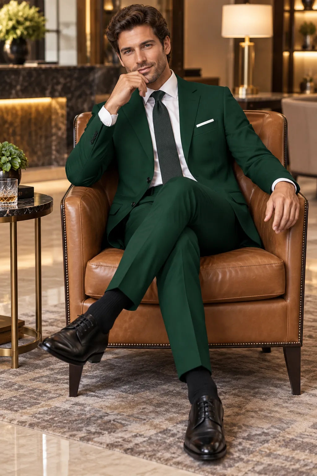 BRIAN™ | Men's Classic Single-Breasted 2-Piece Suit