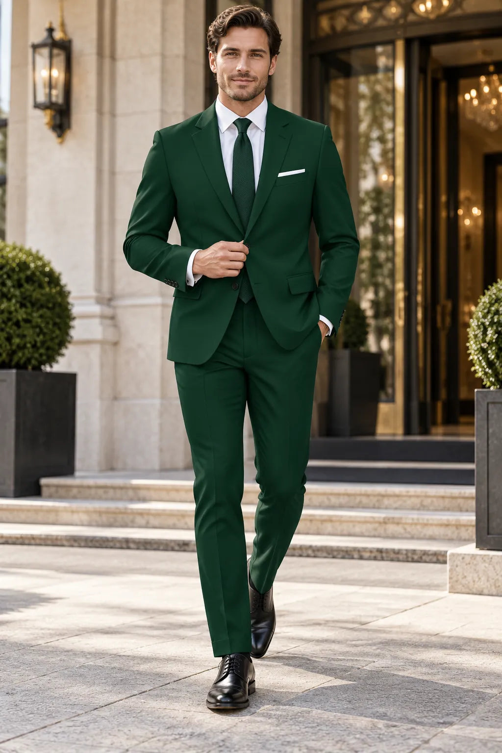 BRIAN™ | Men's Classic Single-Breasted 2-Piece Suit