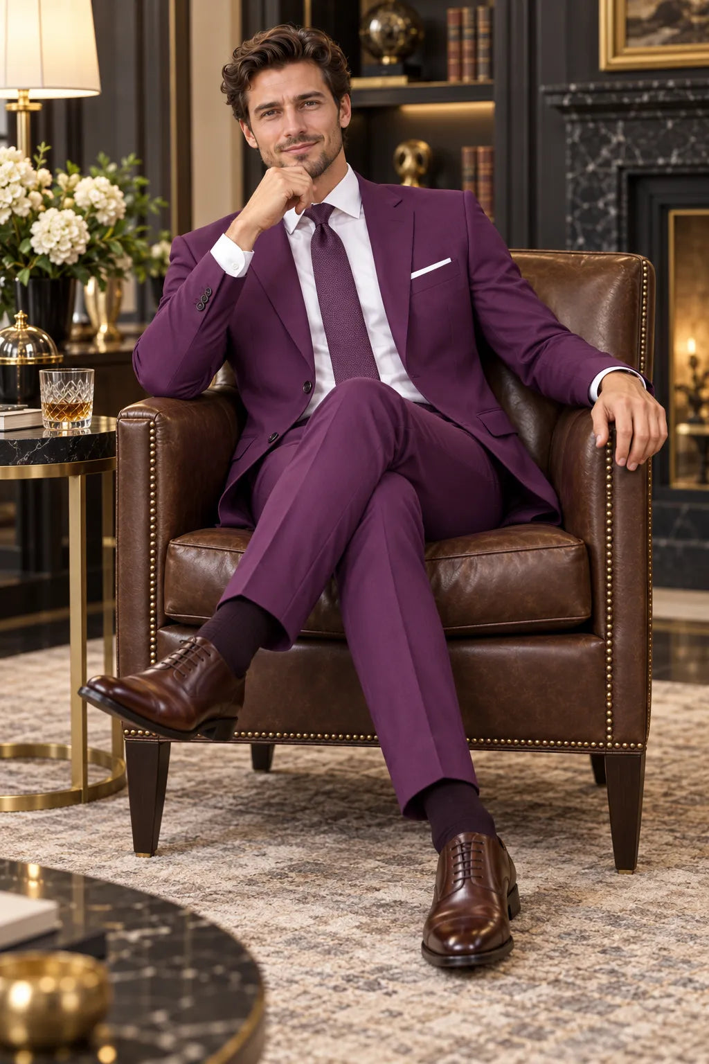 BRIAN™ | Men's Classic Single-Breasted 2-Piece Suit
