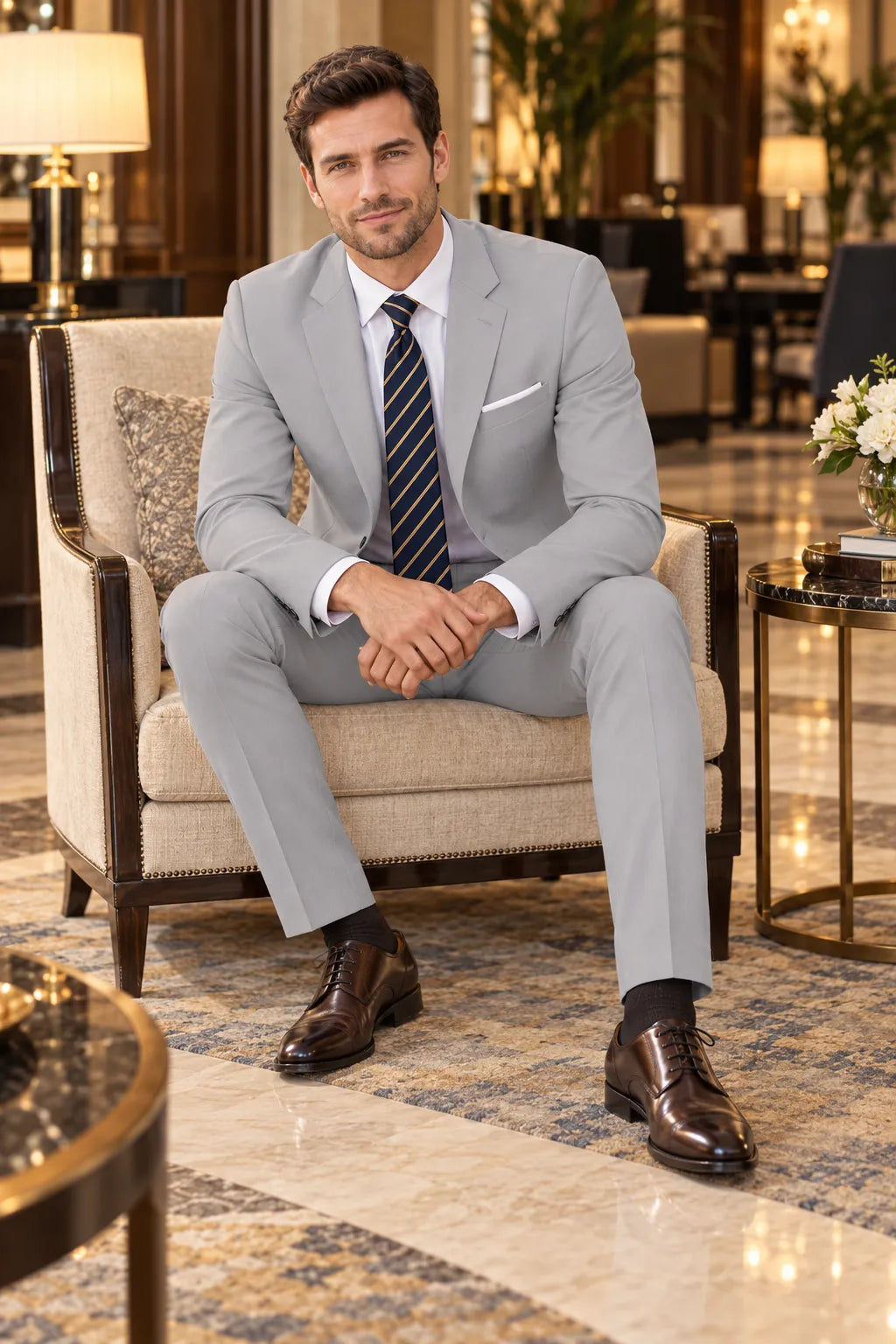 BRIAN™ | Men's Classic Single-Breasted 2-Piece Suit