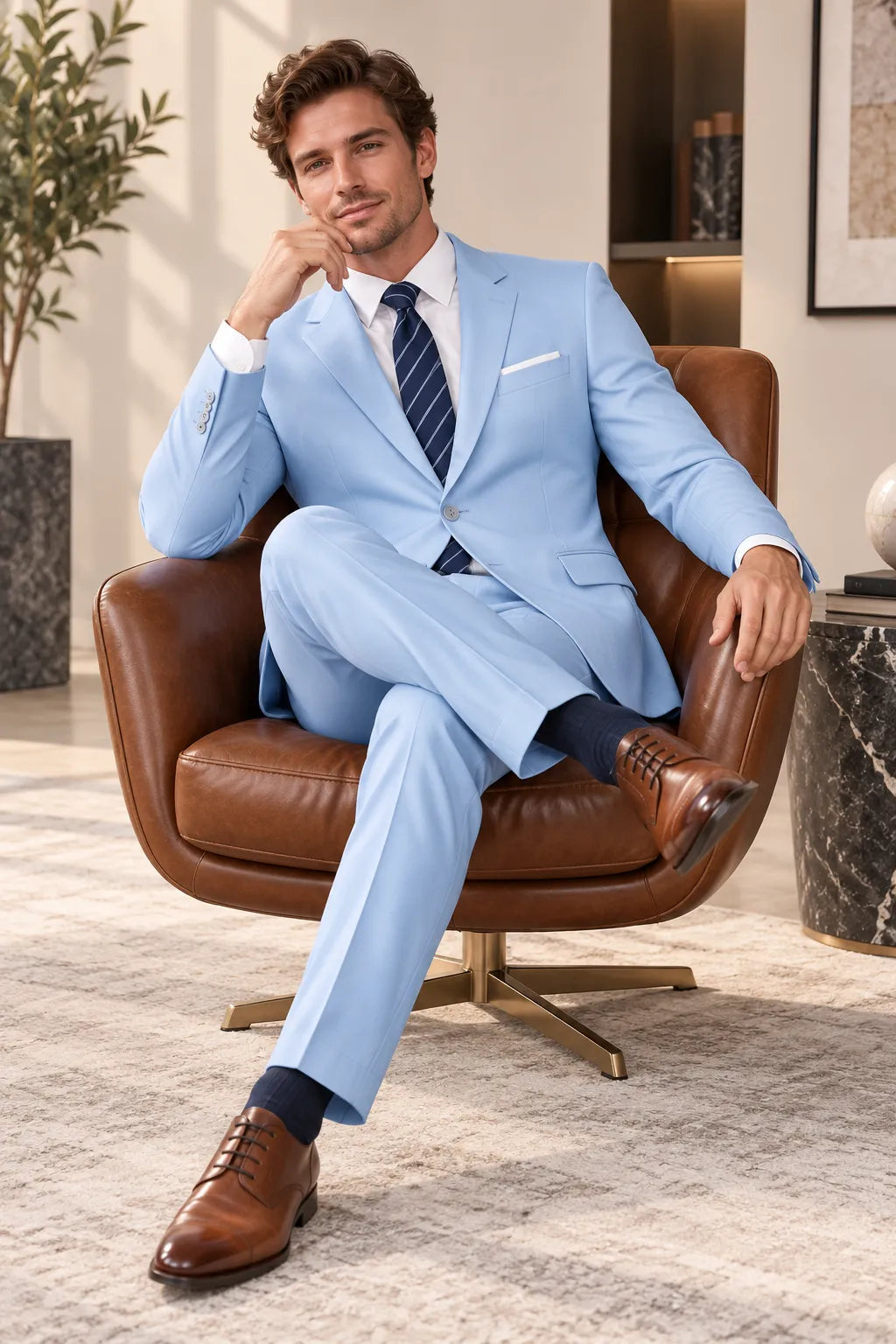 BRIAN™ | Men's Classic Single-Breasted 2-Piece Suit