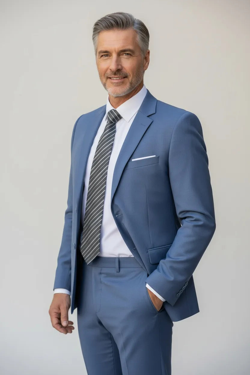 BRIAN™ | Men's Office-Style Two-Button Two-Piece Suit
