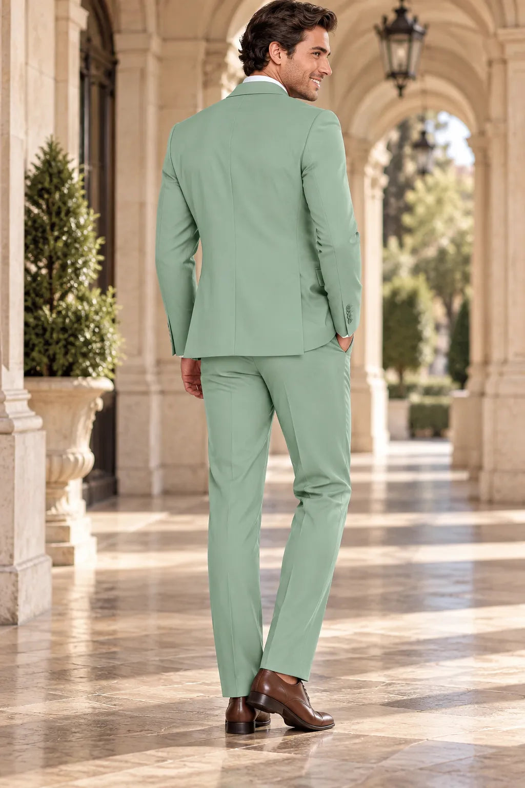 BRIAN™ | Men's Spring Wedding Single-Breasted Three-Piece Suit