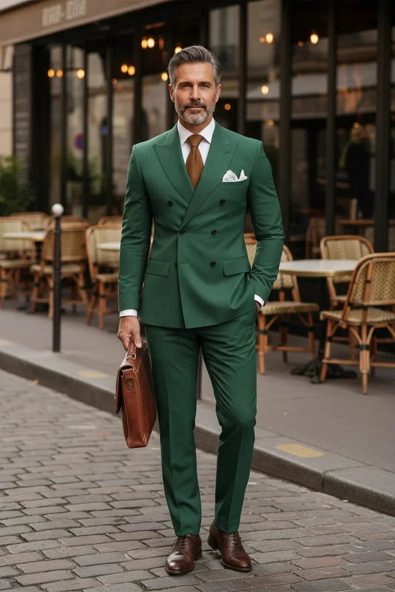 BRIAN™ | Men's Cavendish Double-Breasted 2-Piece Suit