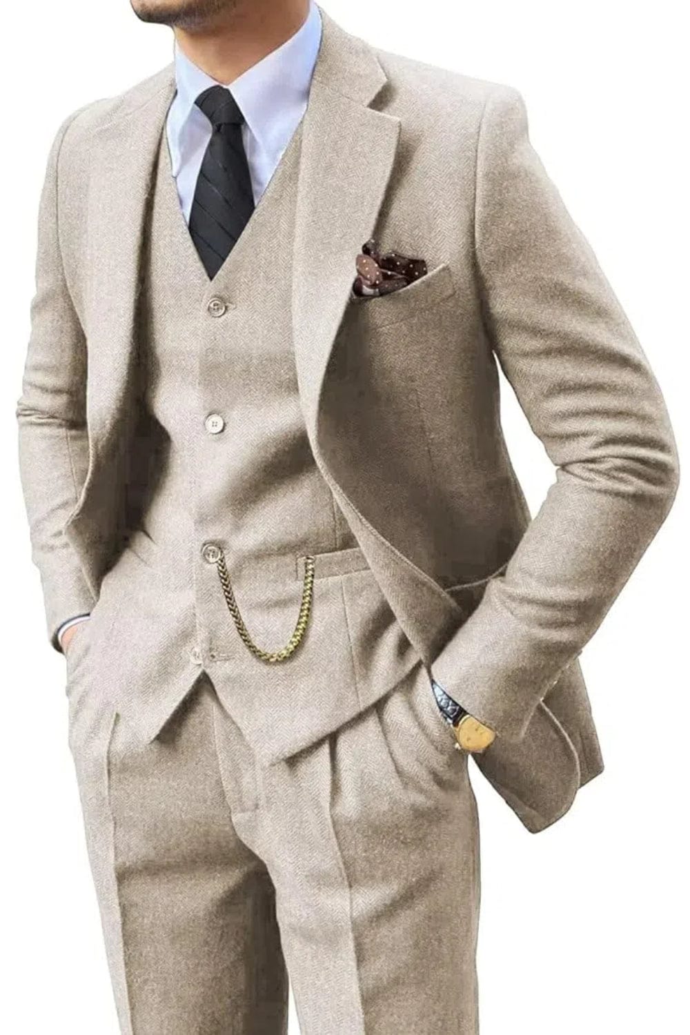 BRAIN™ | HERRINGBONE SUIT