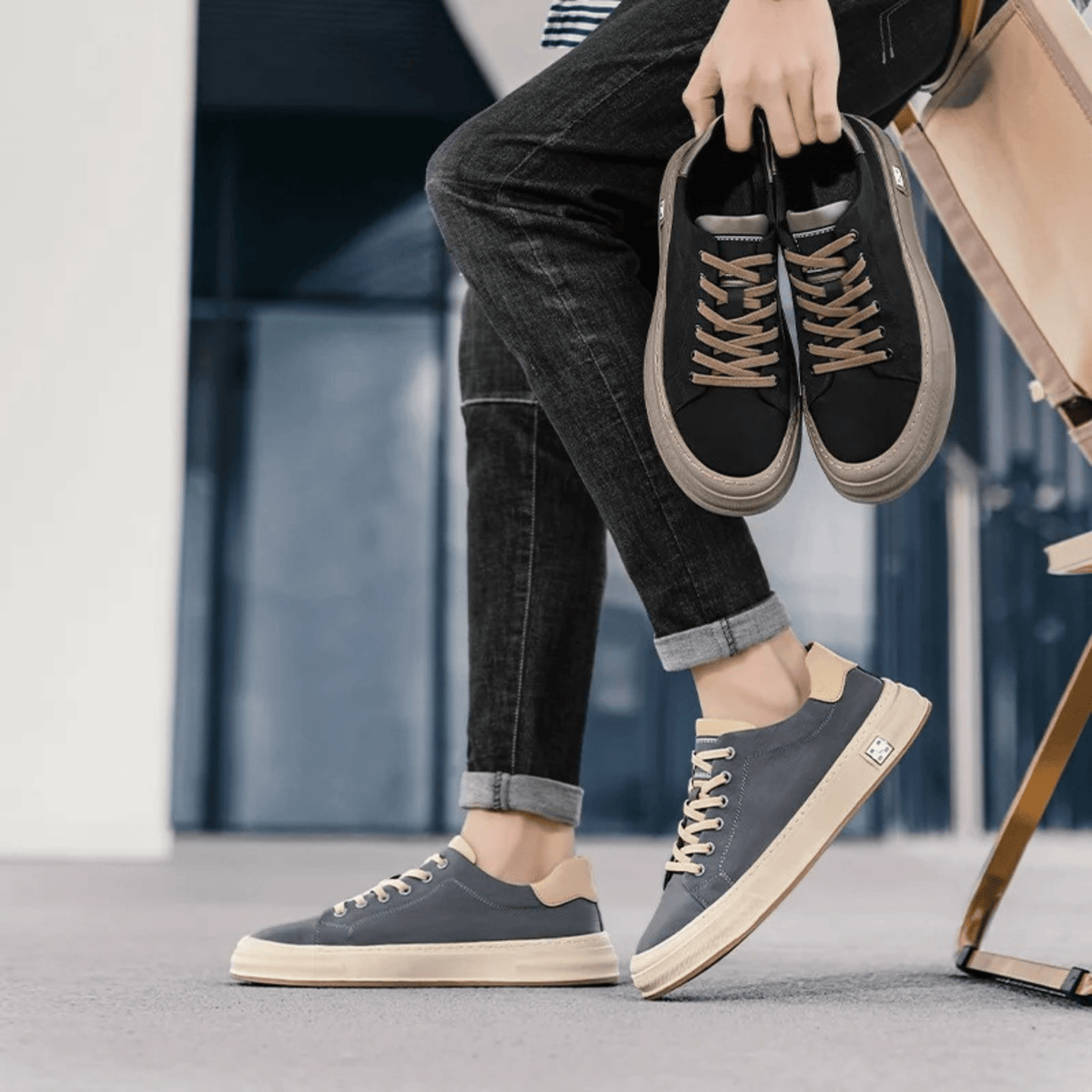 BRIAN™ | MENS CANVAS TRAINERS