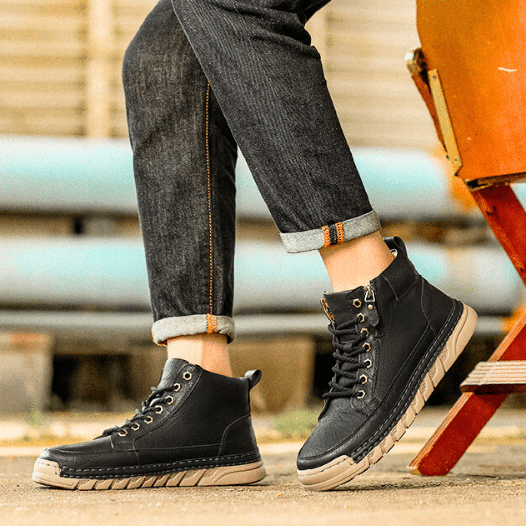 BRAIN™ | LEATHER BOOTS