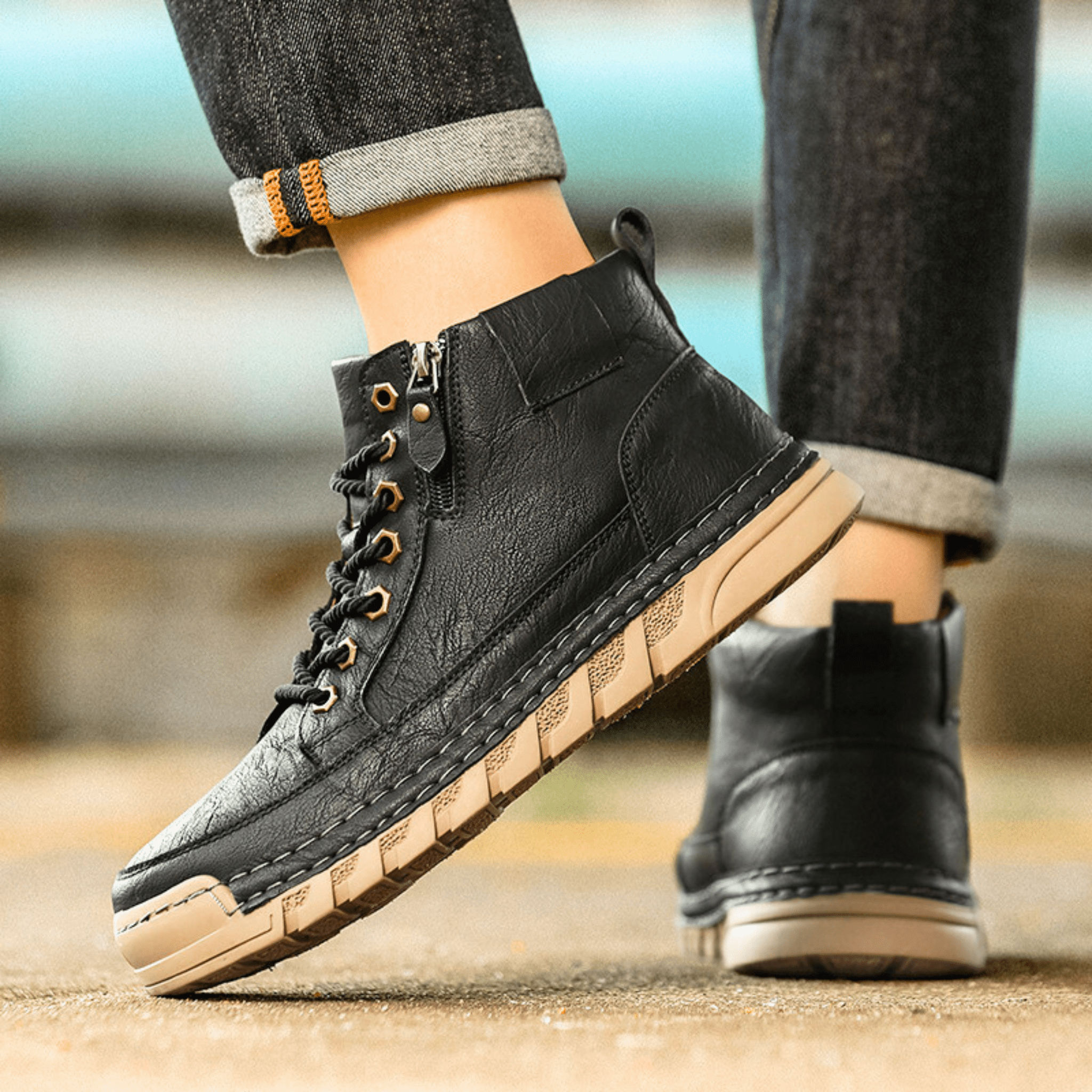 BRAIN™ | LEATHER BOOTS