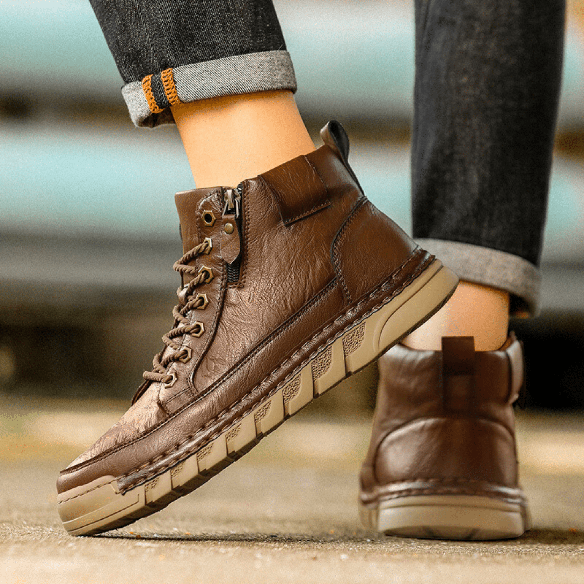 BRAIN™ | LEATHER BOOTS