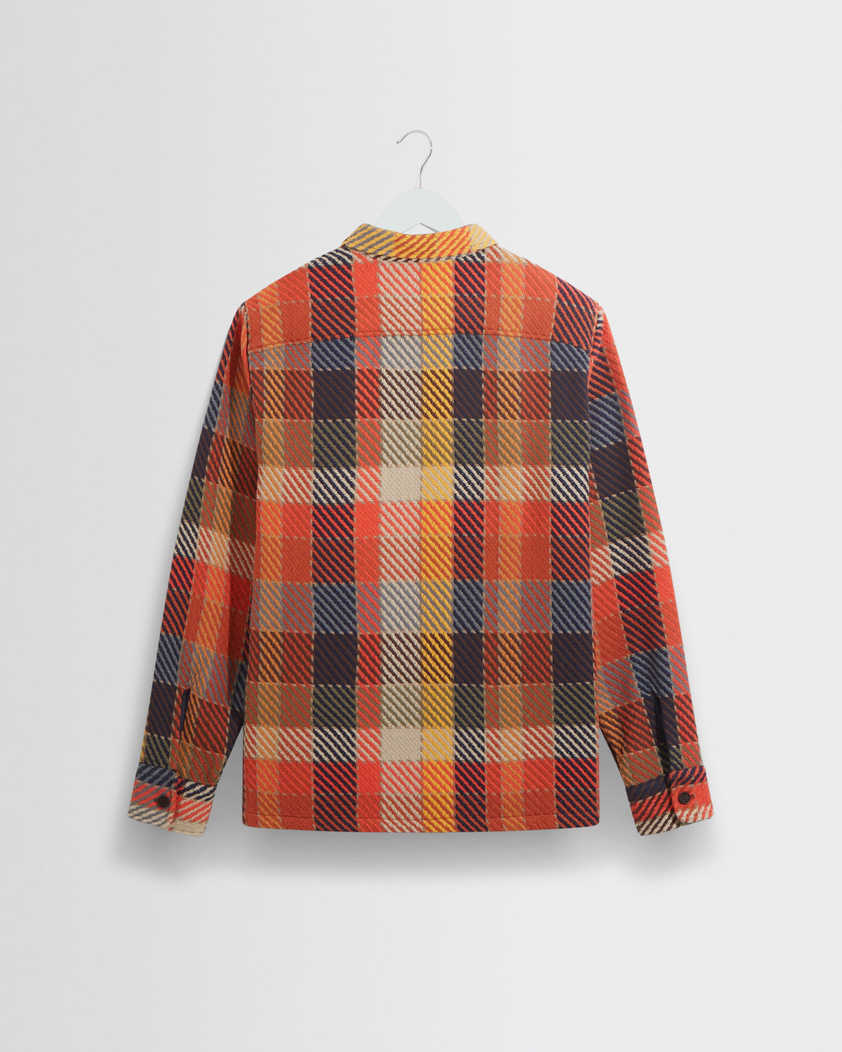 BRIAN™ | Whiting - Orange Pike Check Overshirt